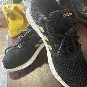 adidas Black and Gold Women's Shoes